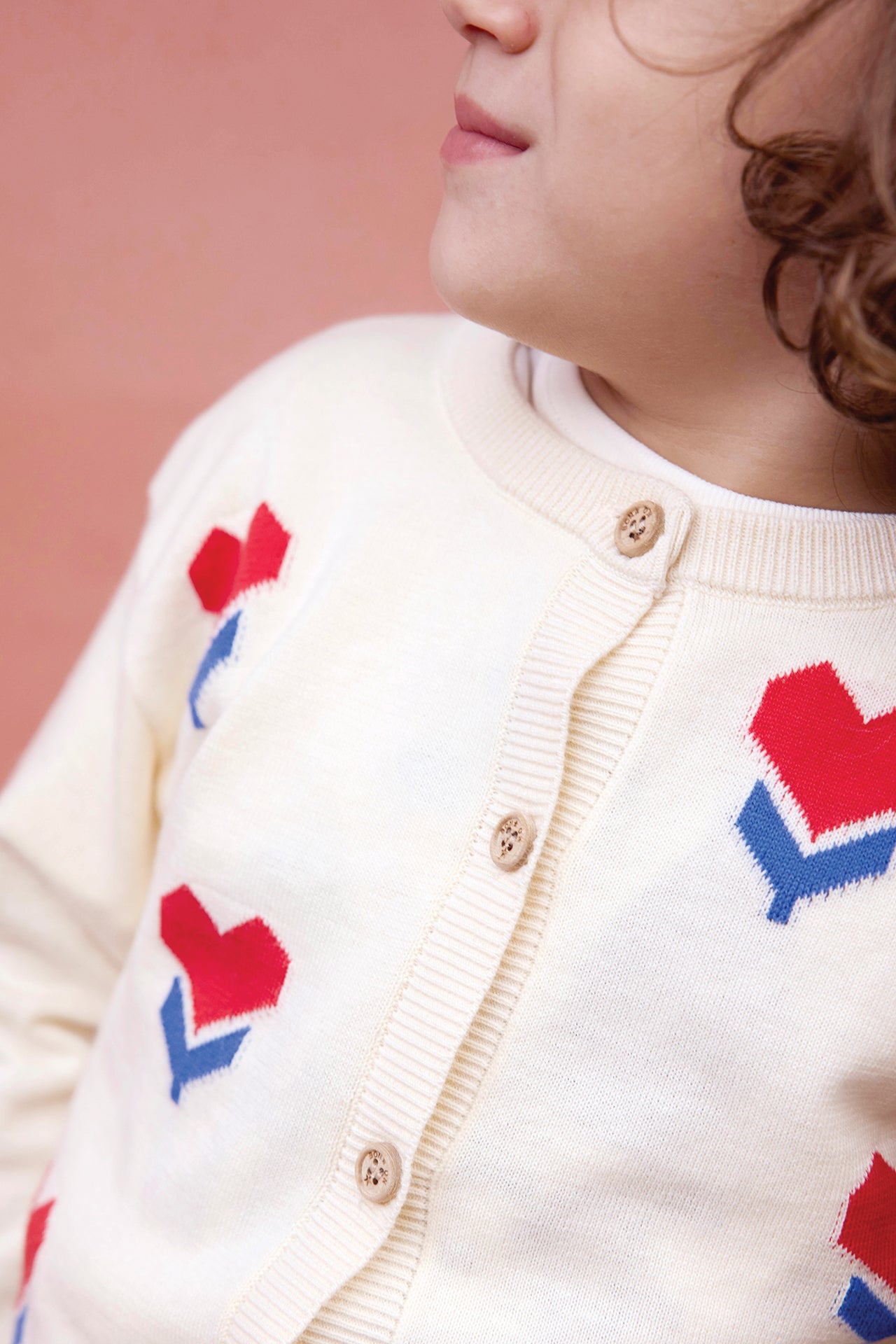 Cardigan - Nina Ecru Bonton