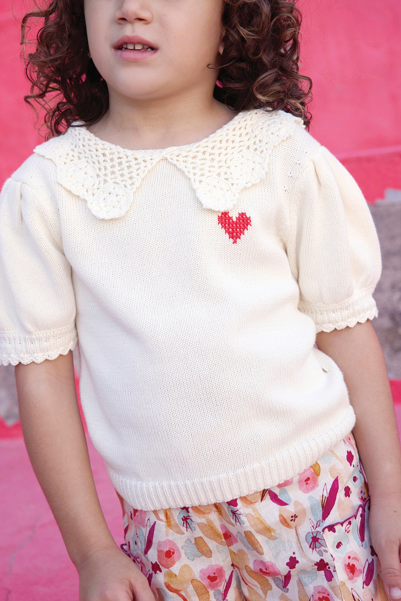 T-shirt - Niko Ecru Bonton