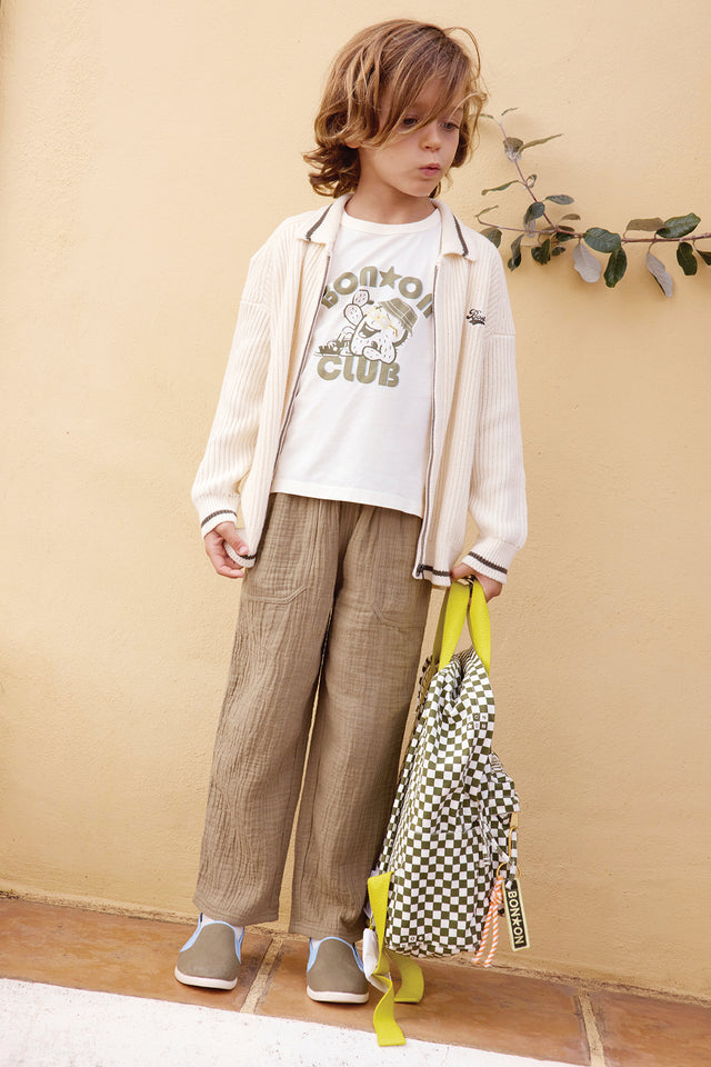 Trousers - Nils Kaki Cactus - Image principale