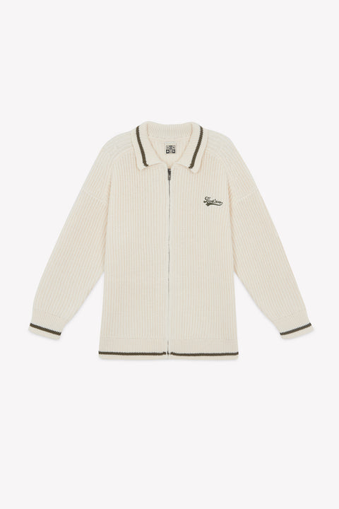 Gilet - Nuggets Ecru Bonton - Image principale