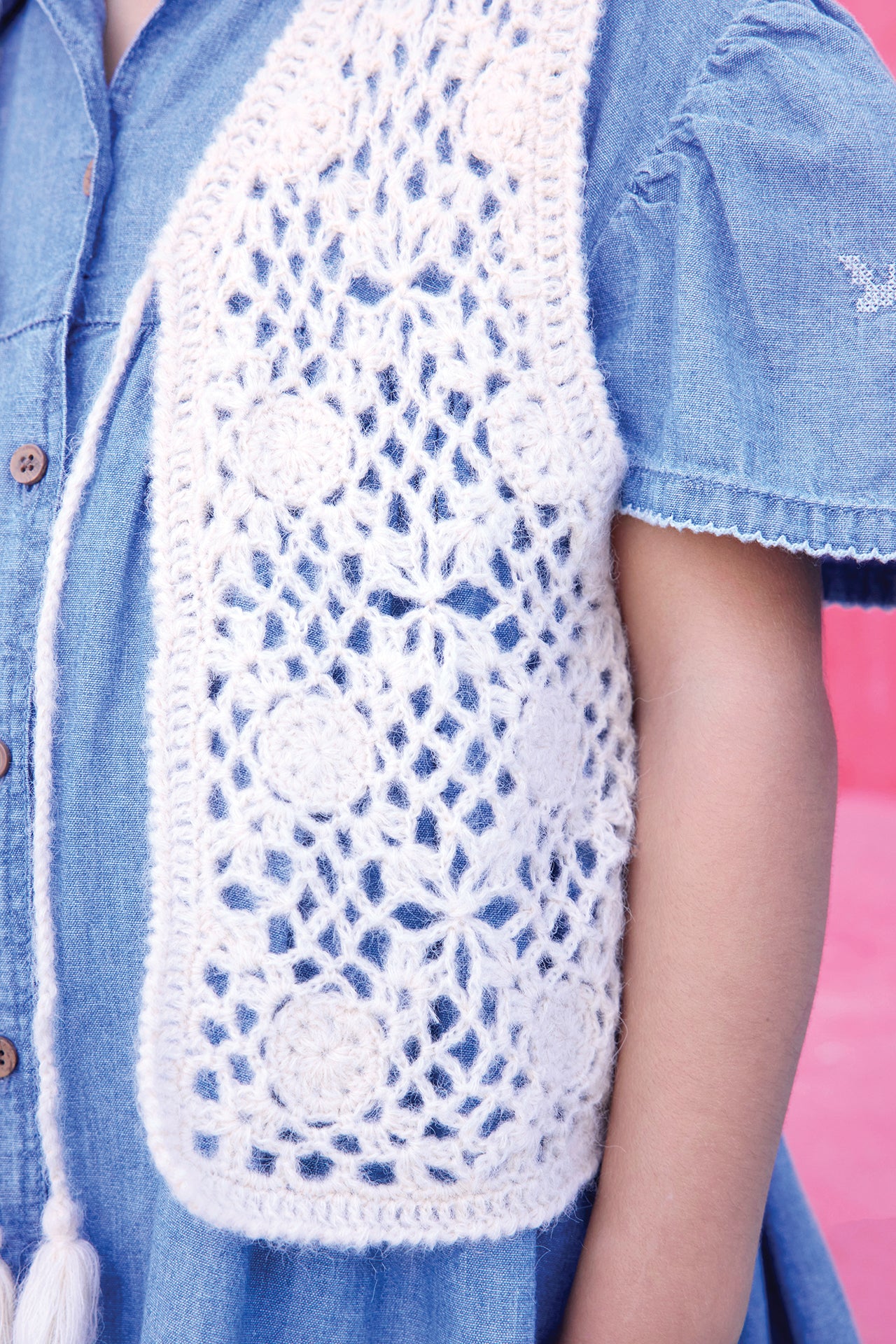 Gilet - Nicole Ecru Bonton