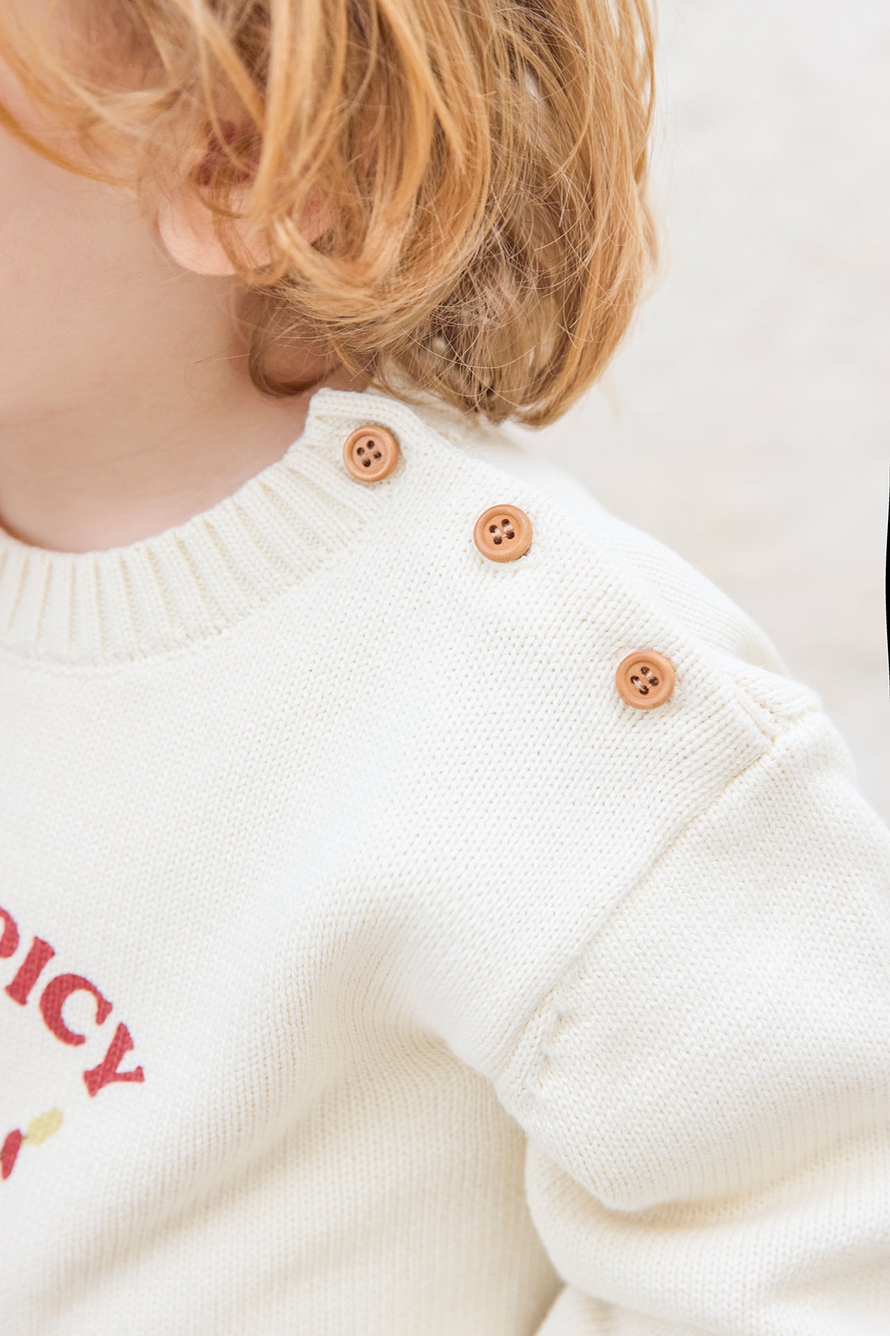 Sweater - Misty Ecru  Bonton