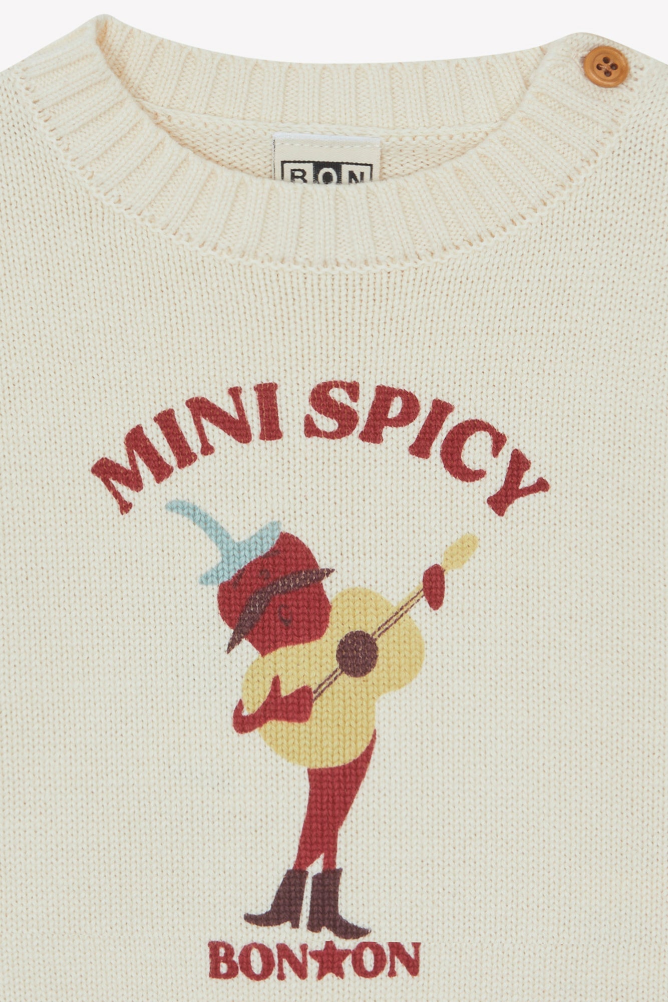 Sweater - Misty Ecru  Bonton
