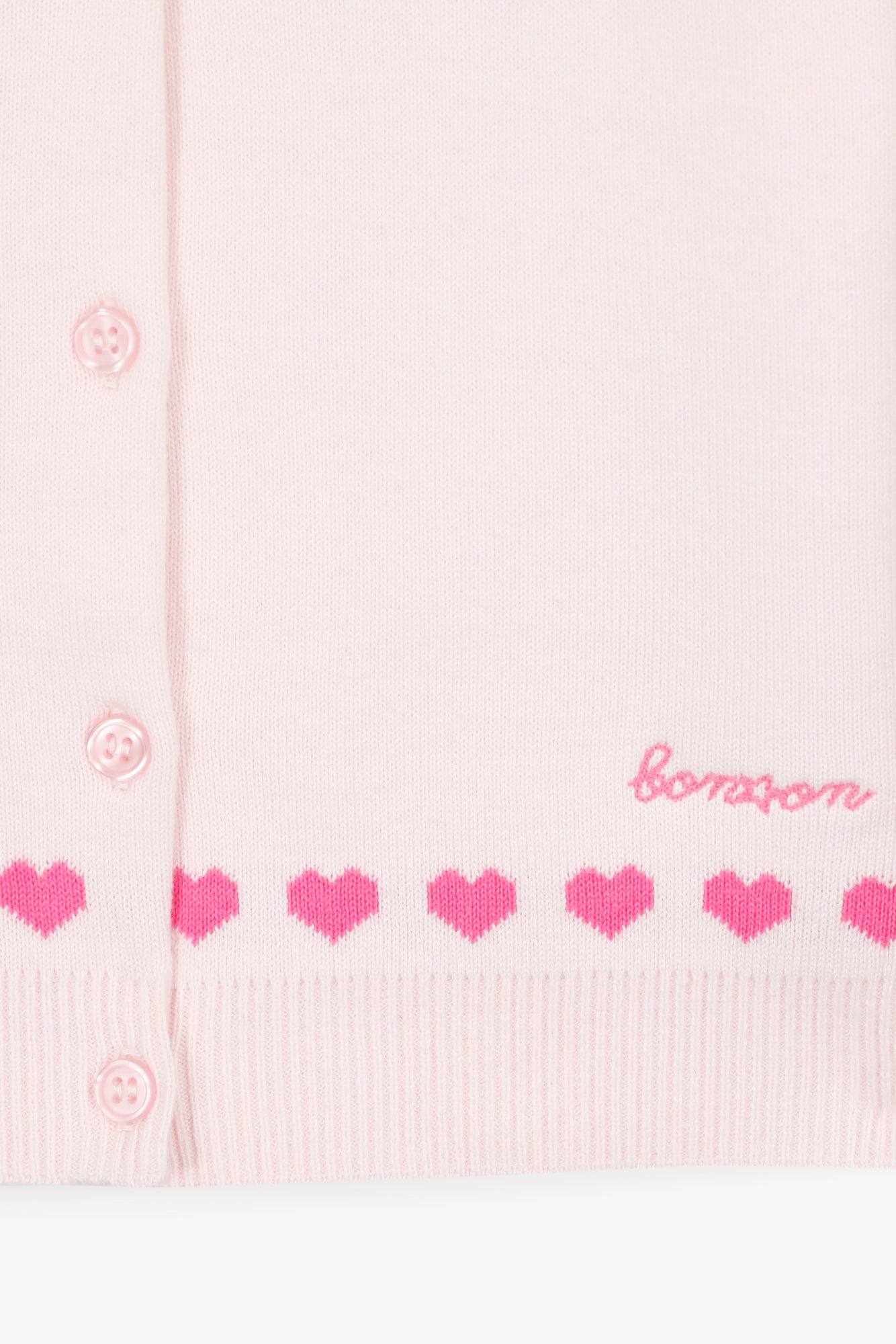 Cardigan - Laligne Rose Douceur