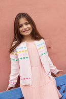 Cardigan - Laligne Rose Douceur