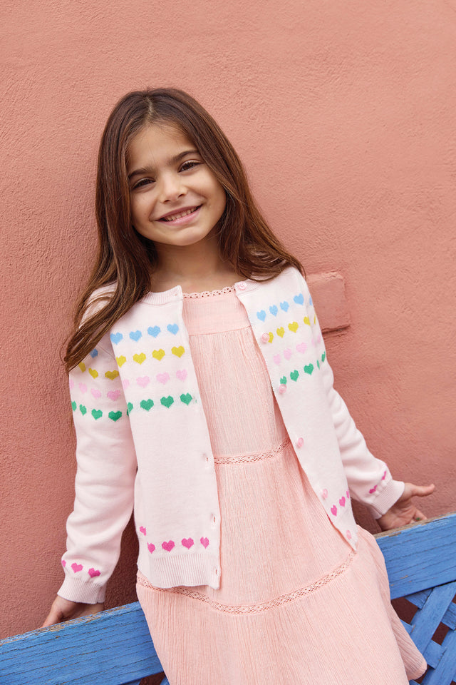 Cardigan - Laligne Rose Douceur - Image principale