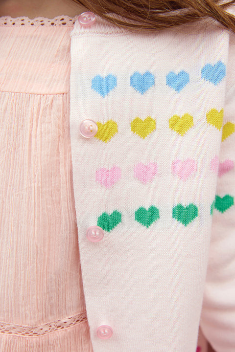 Cardigan - Laligne Rose Douceur - Image principale