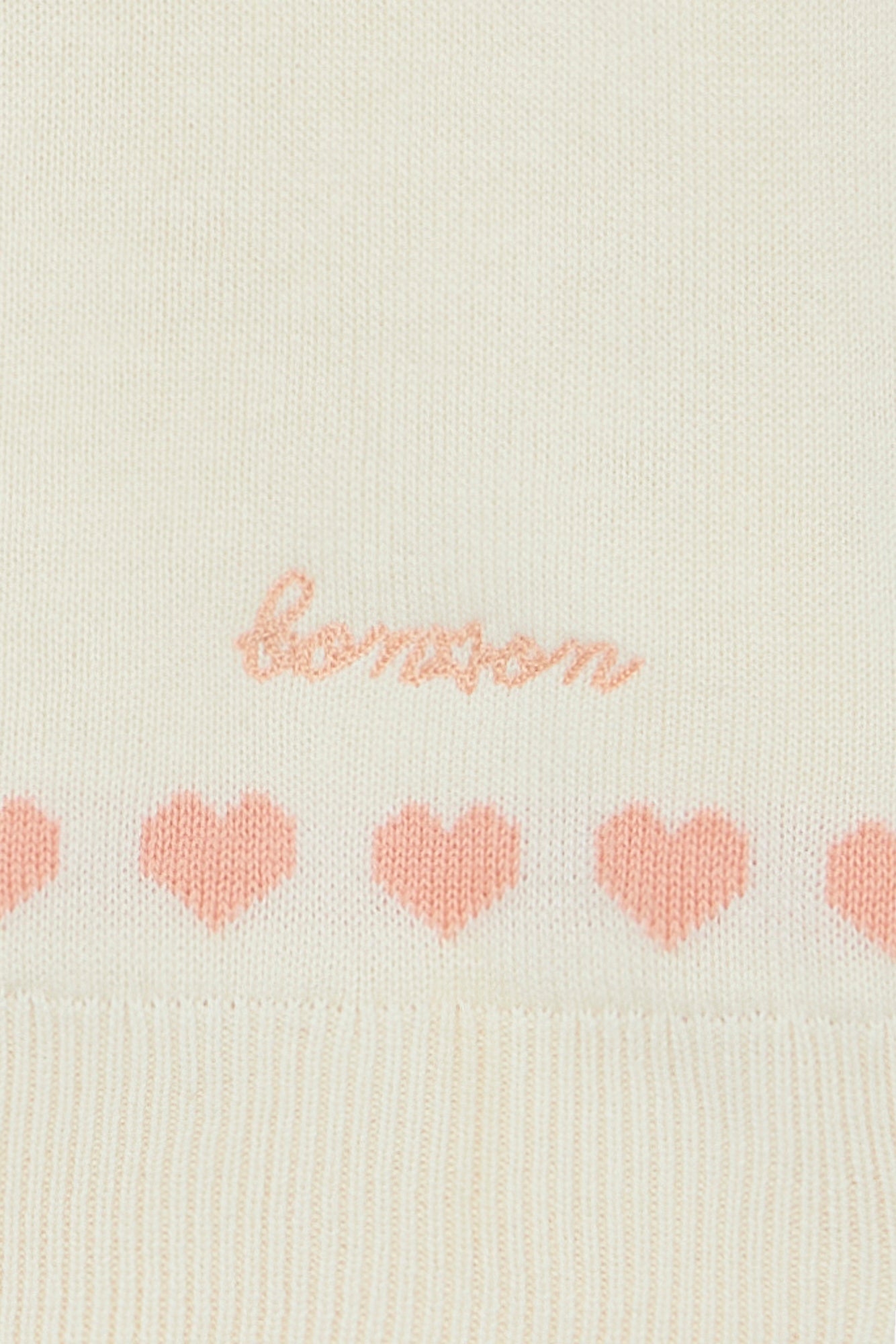 Cardigan - Laligne Ecru  Bonton