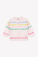 Cardigan - Laligne Rose Douceur