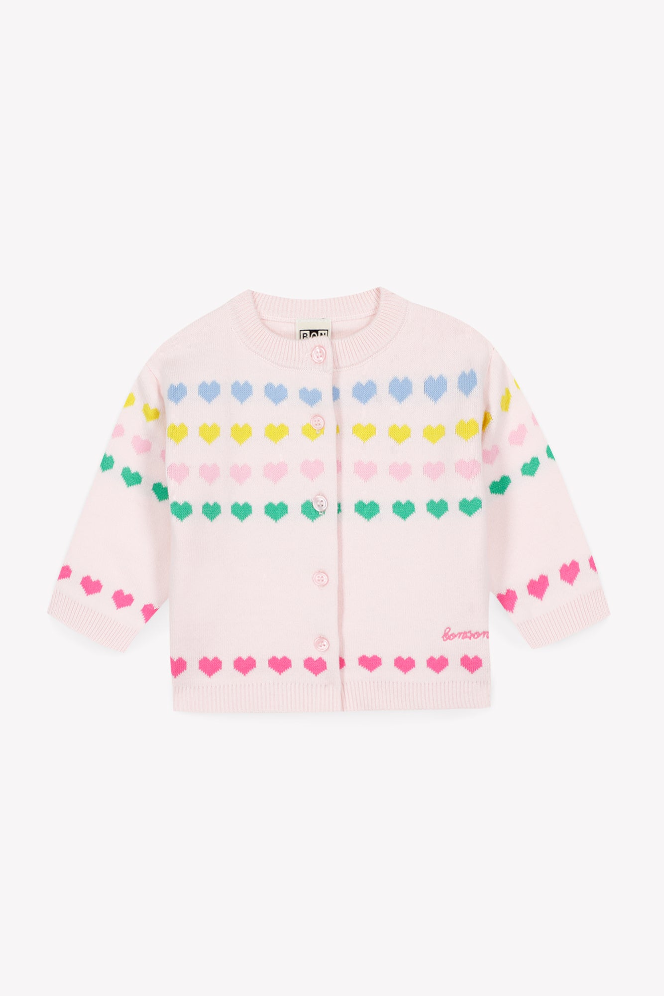 Cardigan - Laligne Rose Douceur