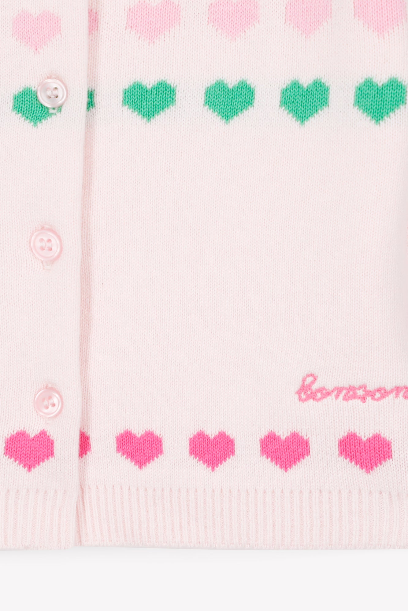 Cardigan - Laligne Rose Douceur