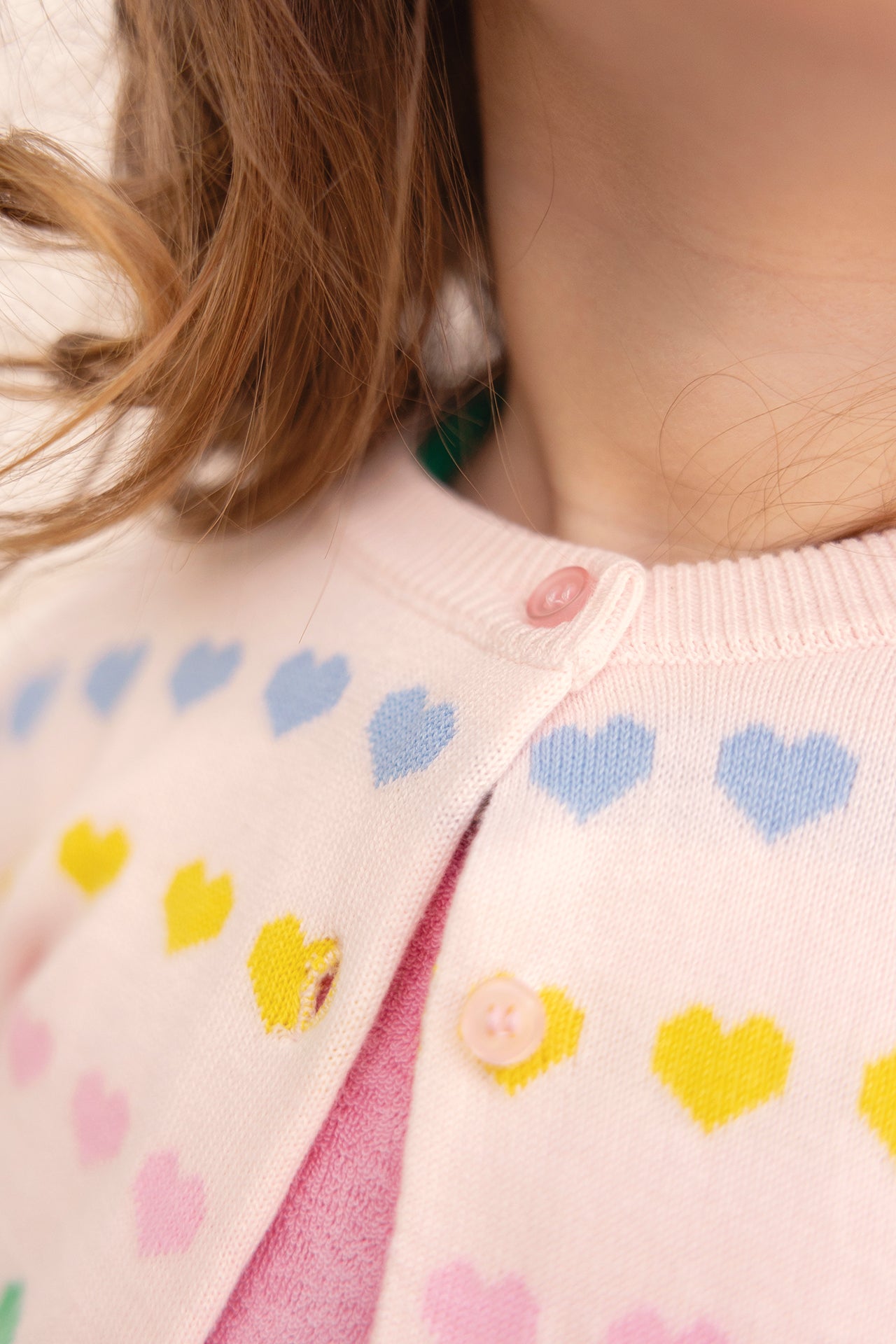 Cardigan - Laligne Rose Douceur