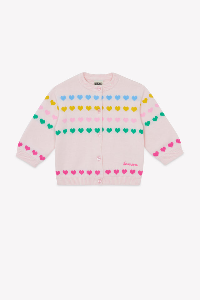 Cardigan - Laligne Pink Softness - Image principale