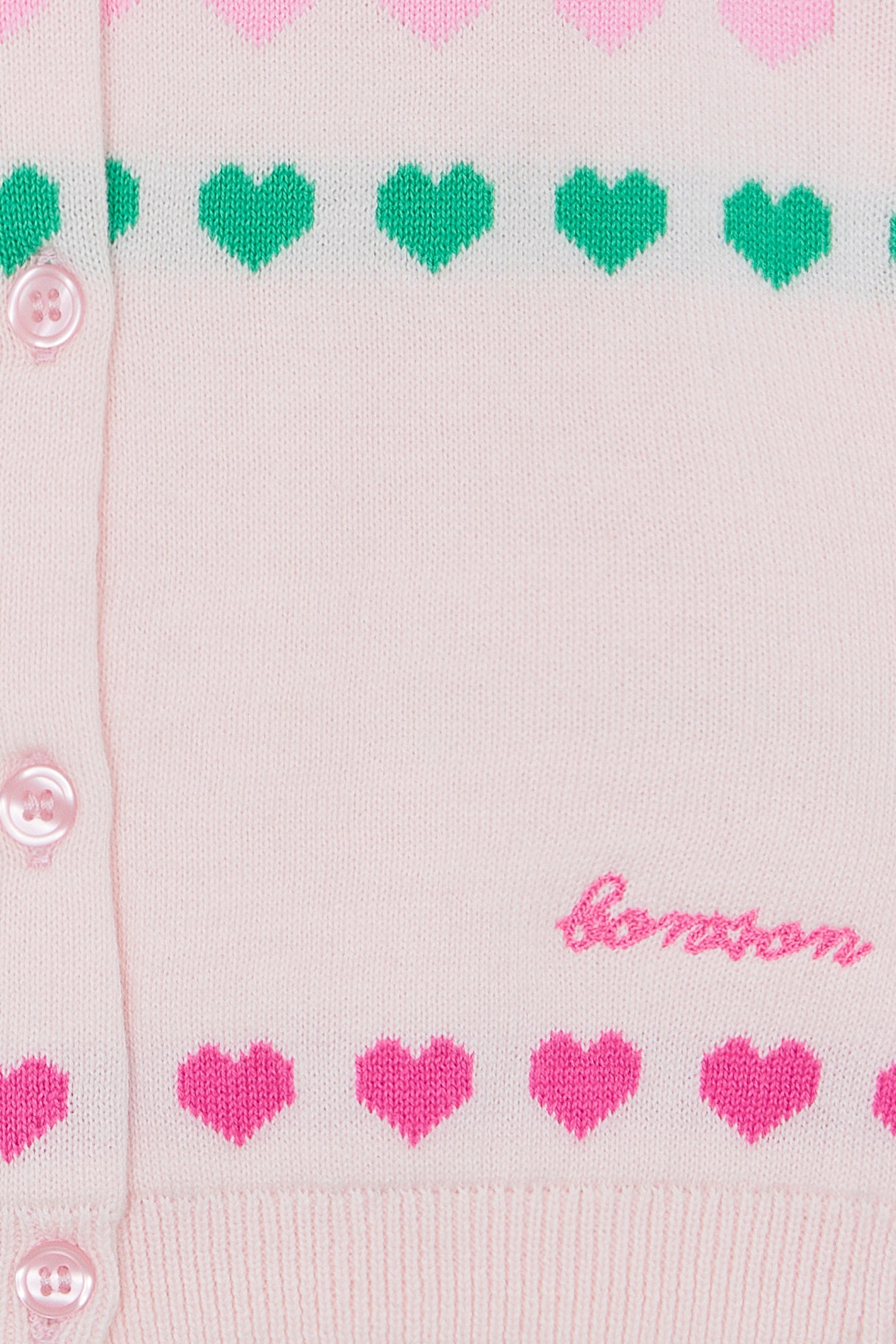 Cardigan - Laligne Rose Douceur