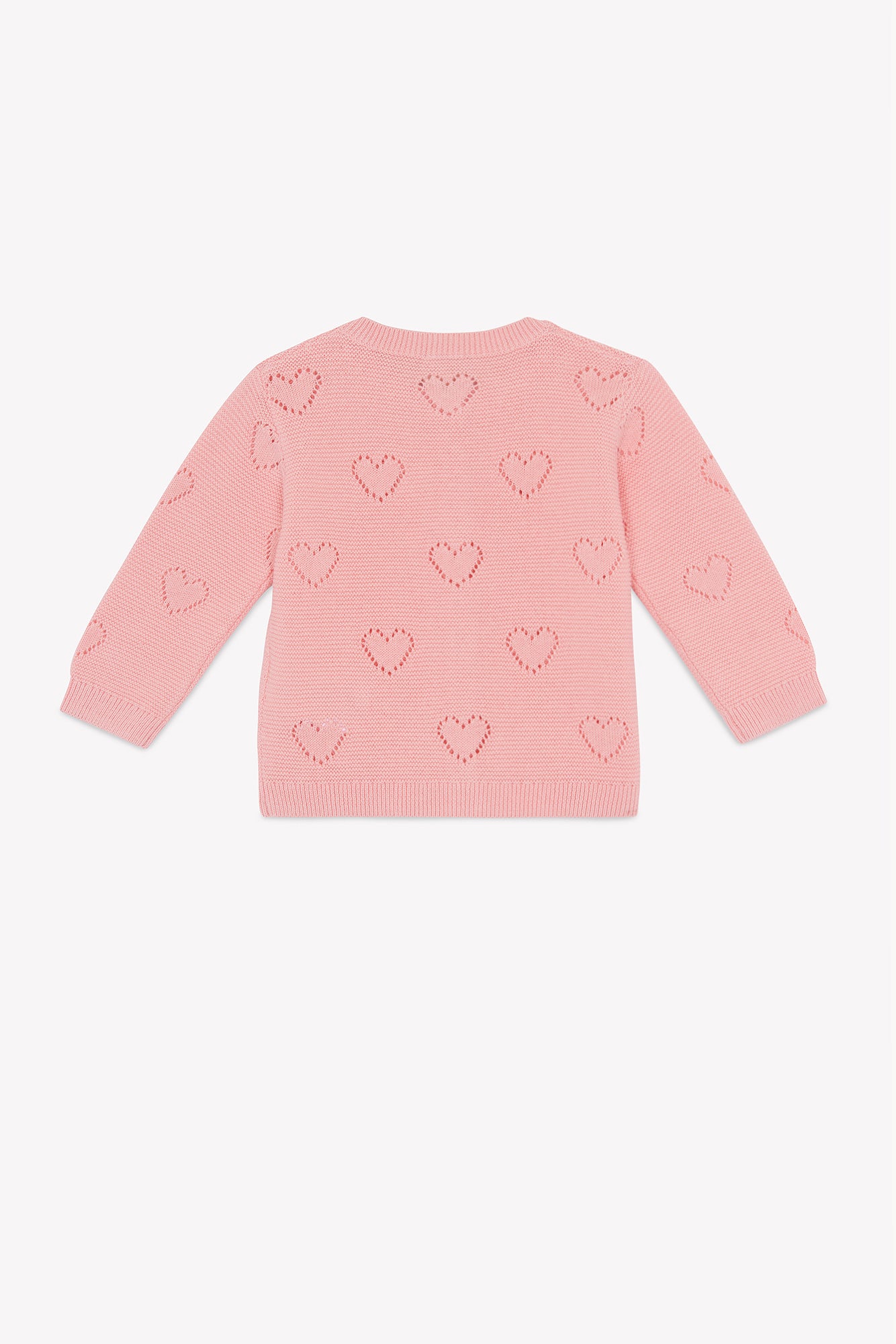 Cardigan - Lilet Coeur Orange Sunset