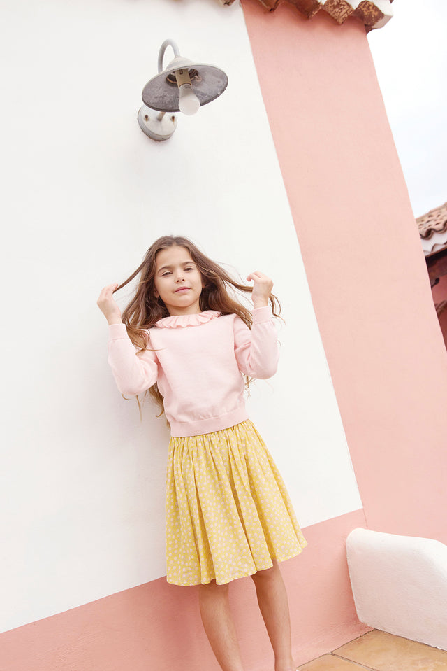 Skirt - Petal Foulfleur Yellow - Image principale