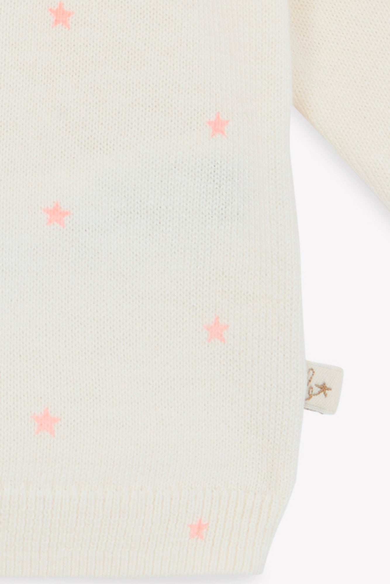 Cardigan - Lilet Star Ecru Bonton
