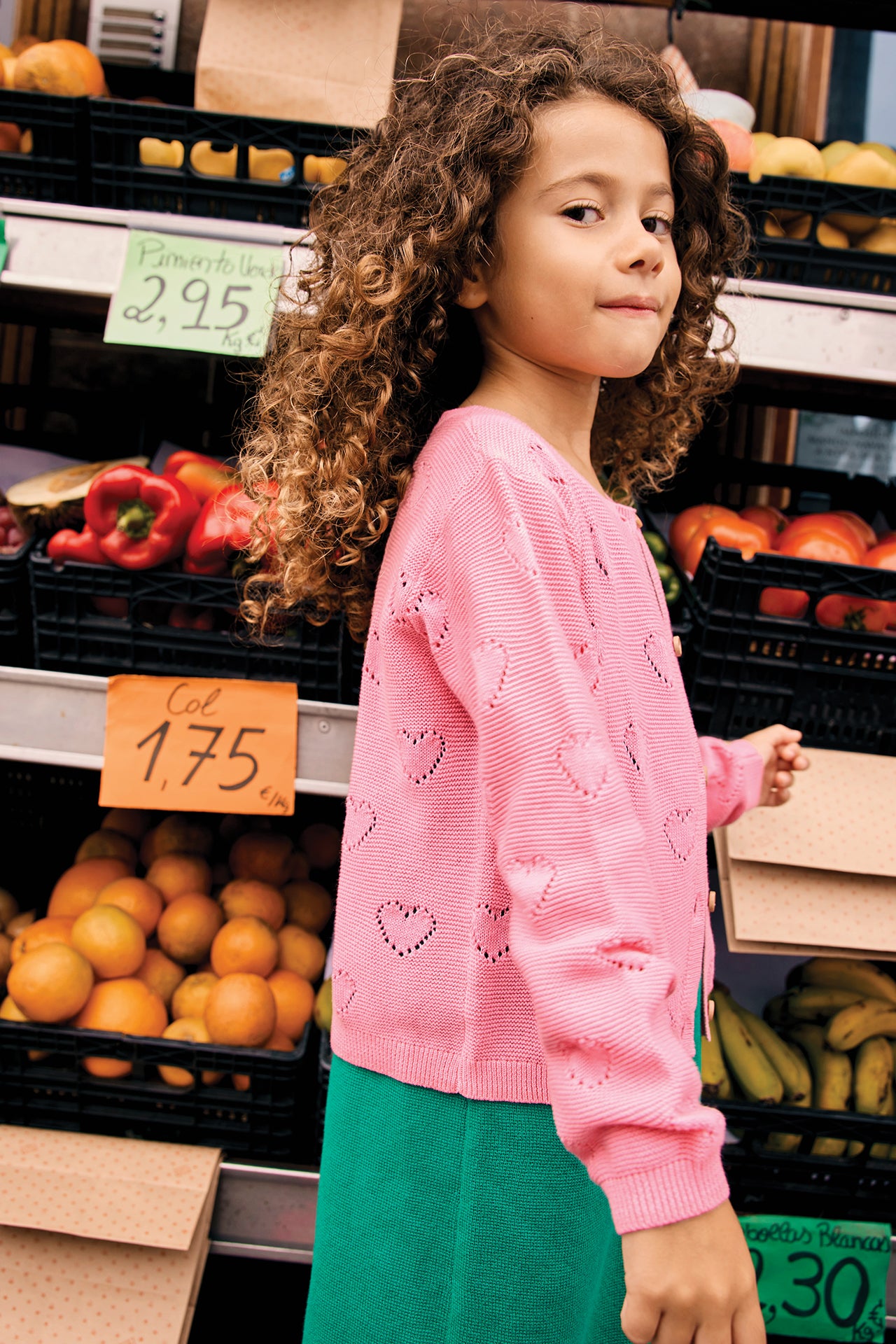 Cardigan - Lilou Rose Fiesta