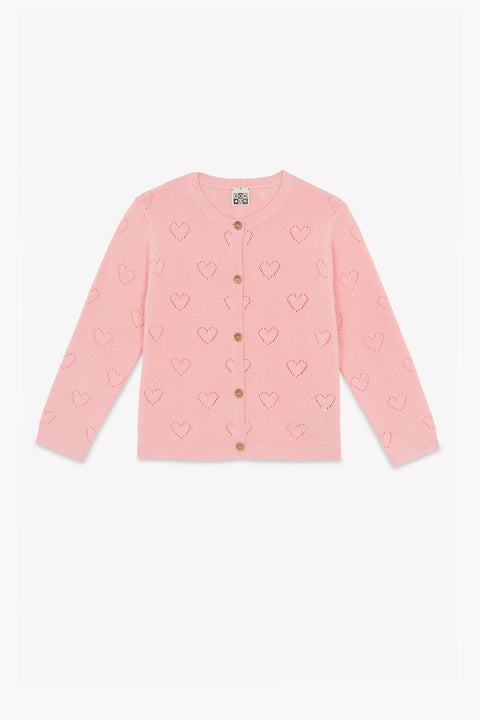 Cardigan - Lilou Rose Sunset - Image principale