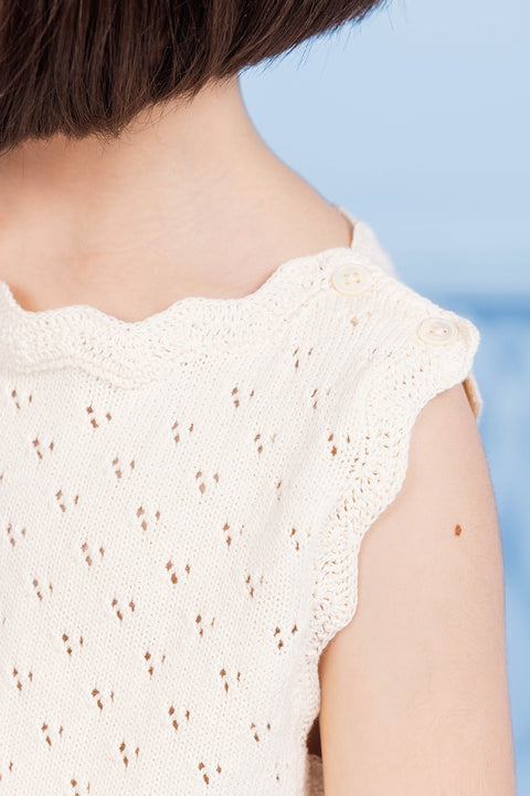 Top - Noix Ecru Coton - Image principale