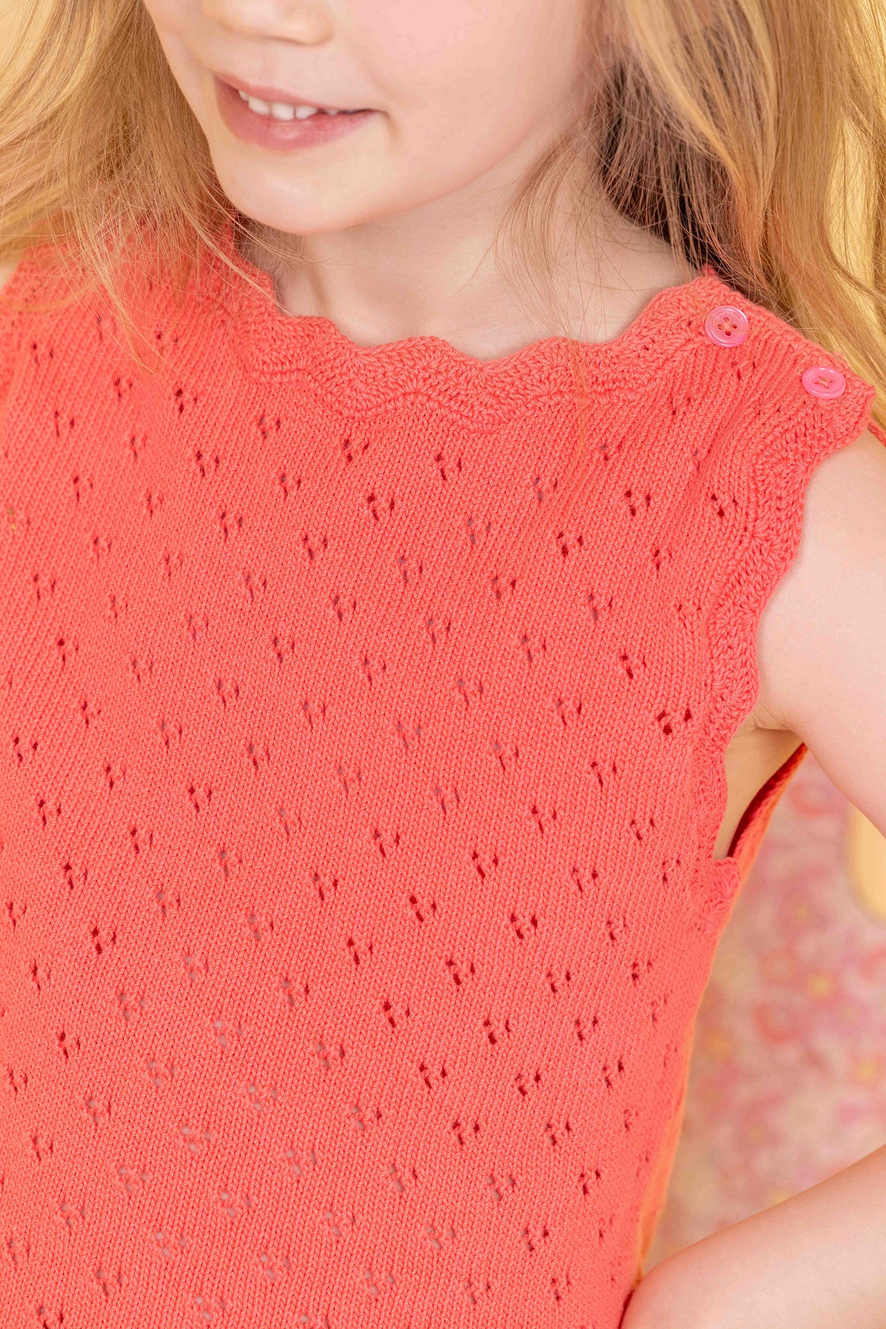 Top - Noix Rose Coton