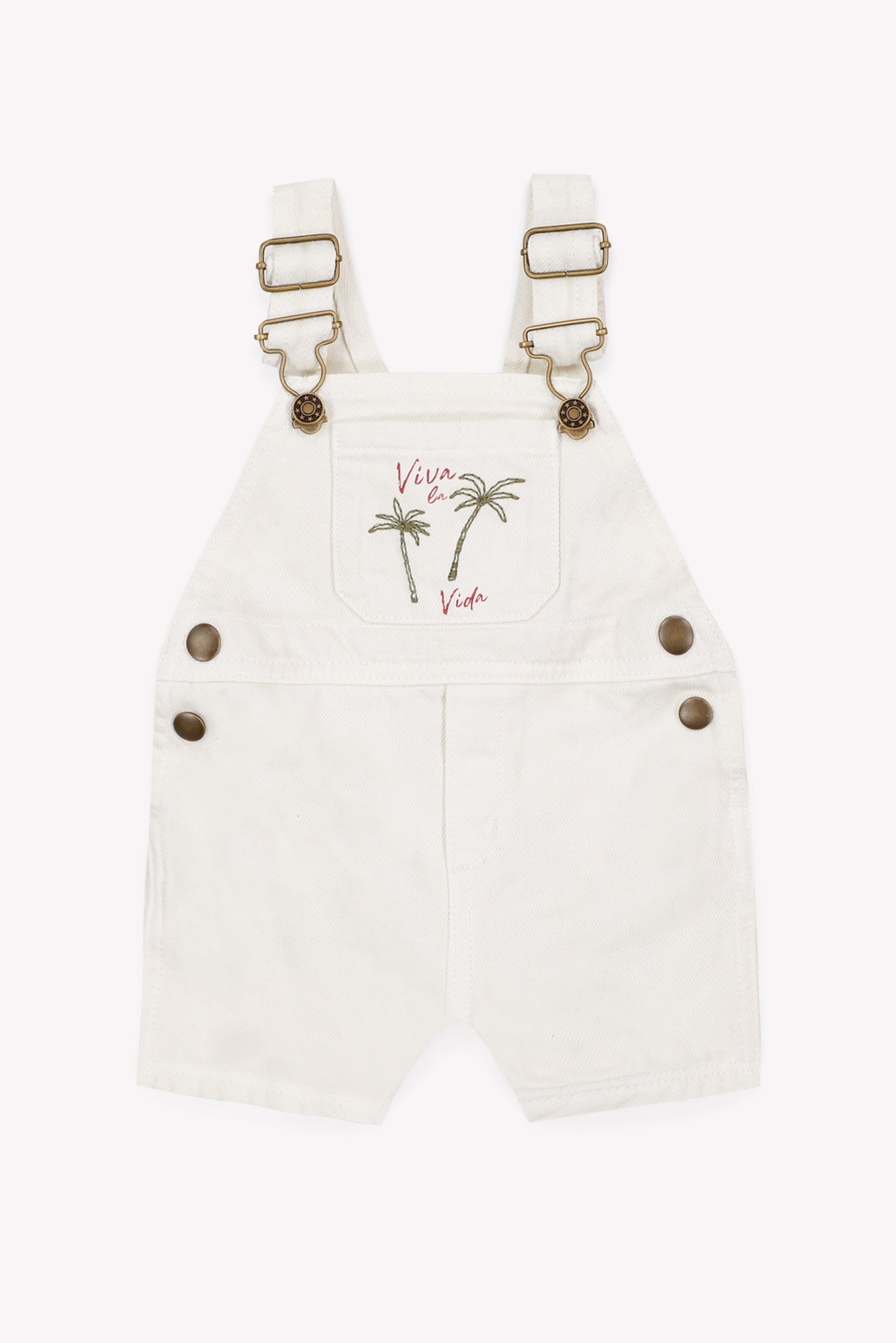 Salopette Courte - Lazslo Ecru Bonton