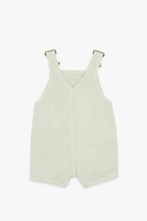 Salopette Courte - Lazslo Ecru Bonton - Image principale