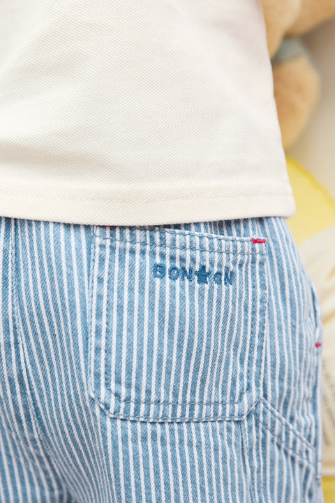 Pantalon - Ninja Rayures Denim - Image principale