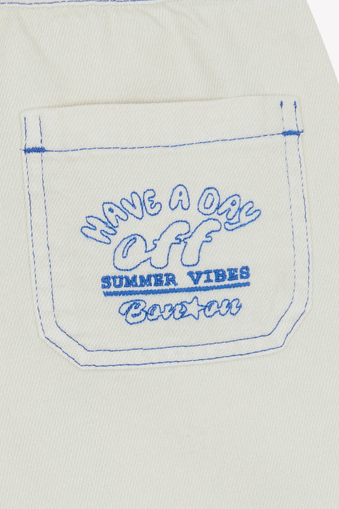 Short - Norbert Ecru Bonton - Image principale