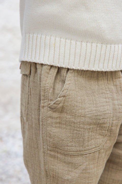 Trousers - Nils Kaki Cactus - Image principale