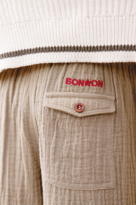 Trousers - Nils Kaki Cactus - Image principale