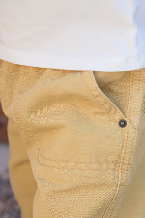 Trousers - Matcha Yellow Pampa - Image principale