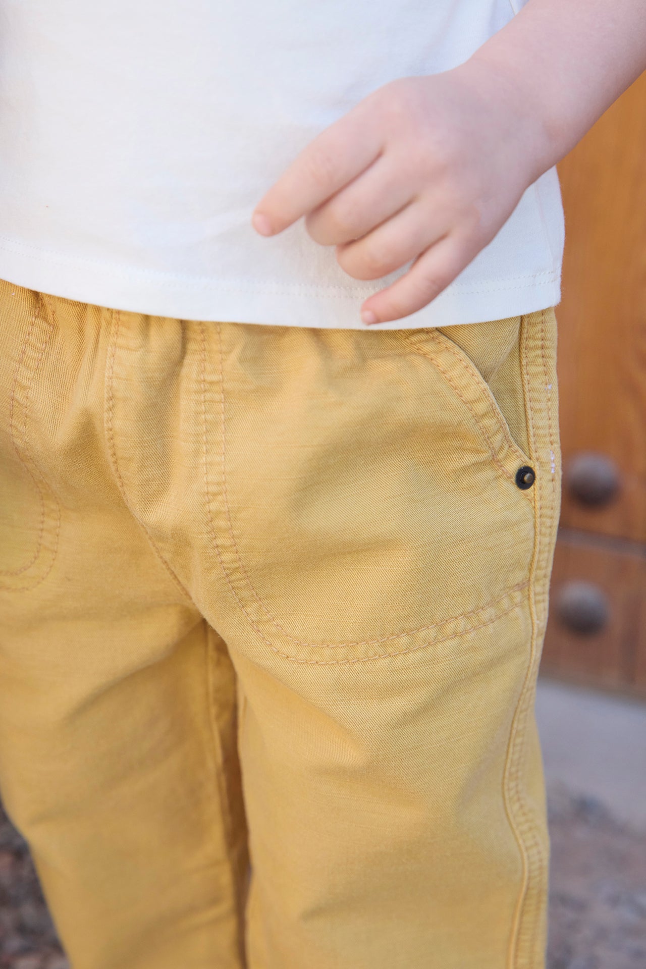 Pantalon - Matcha Jaune Pampa