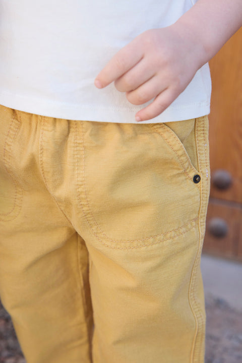 Trousers - Matcha Yellow Pampa - Image principale