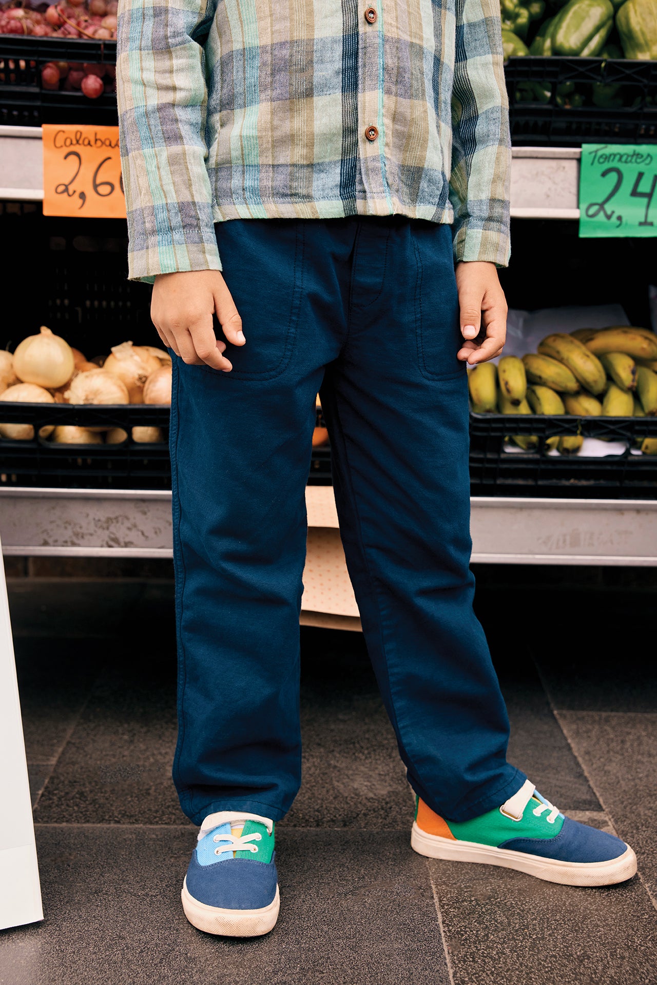 Pantalon - Matcha Marine