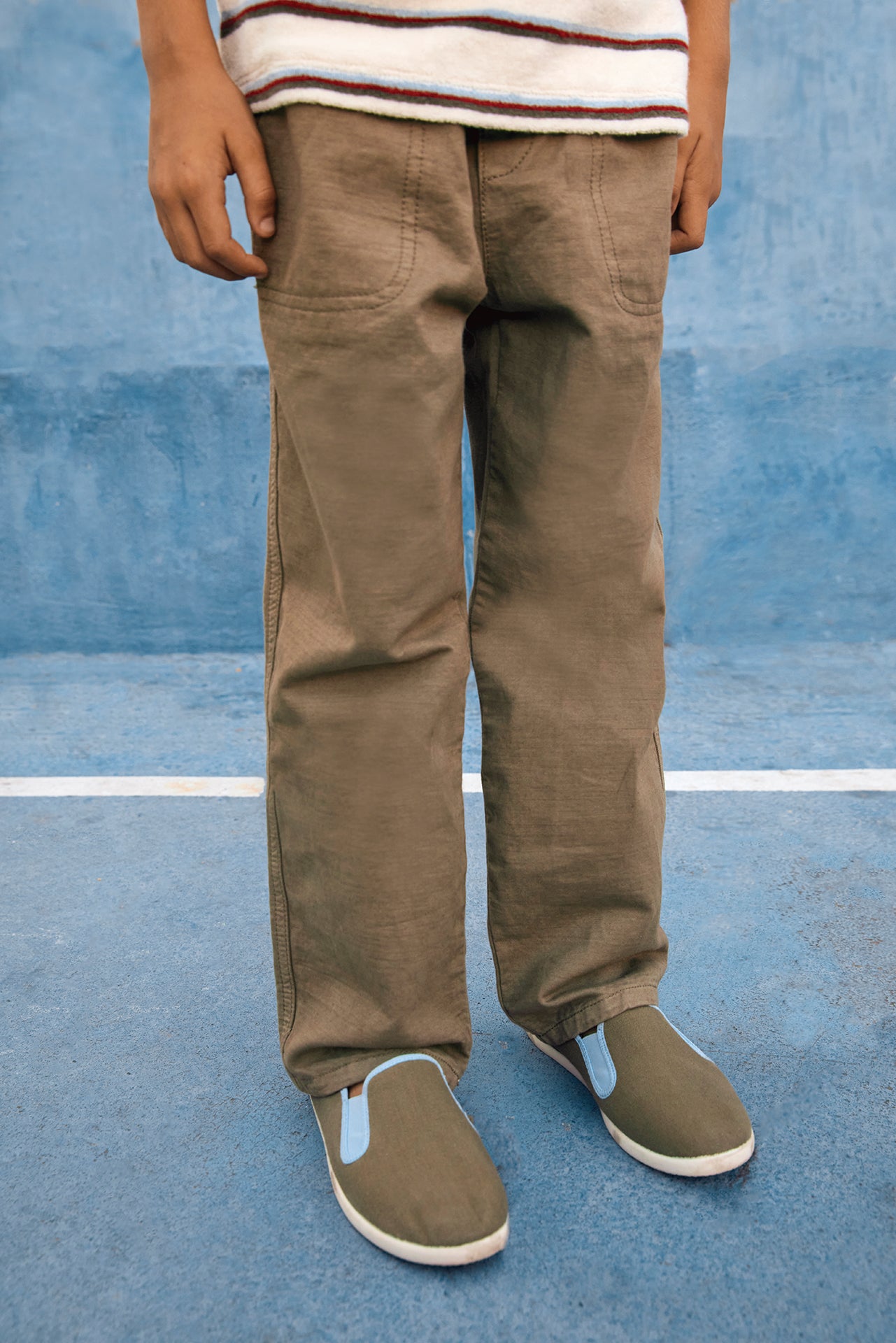 Pantalon - Matcha Kaki Cactus