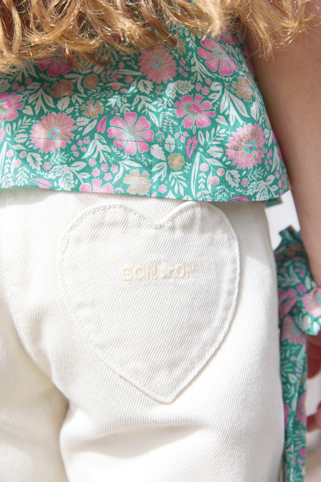 Pantalon - Lakiko Ecru Bonton