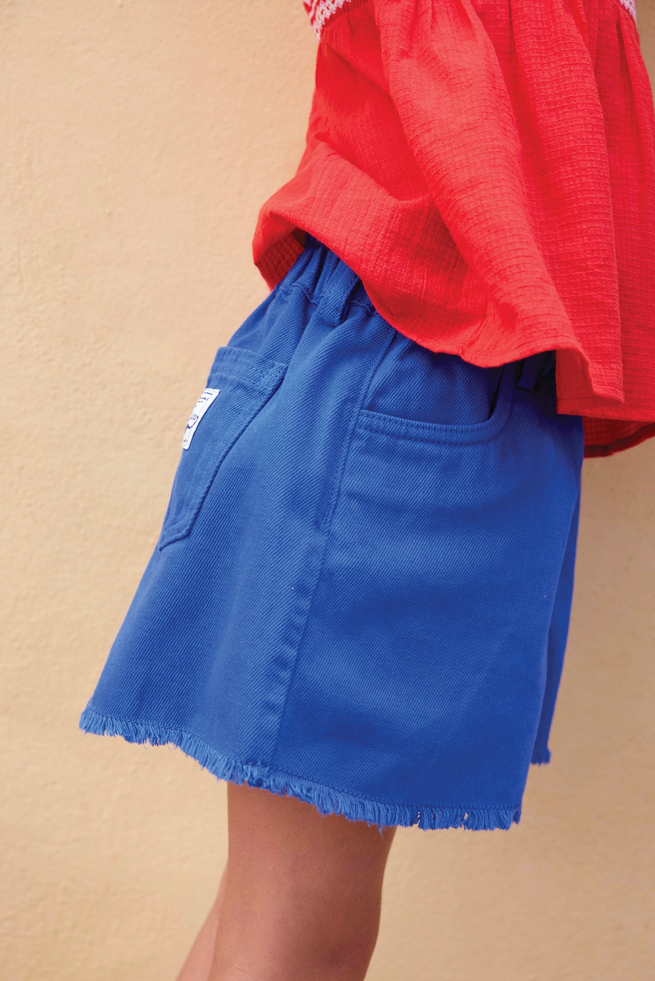 Short - Number Summer Blue