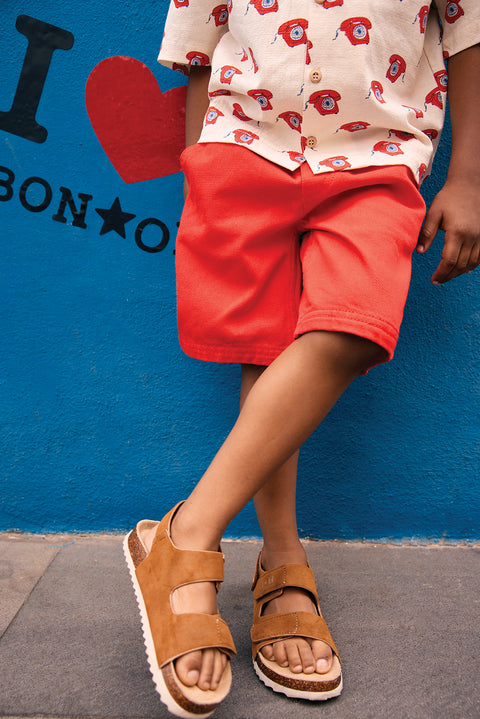 Sandals - Mémo Fast Brown - Image principale