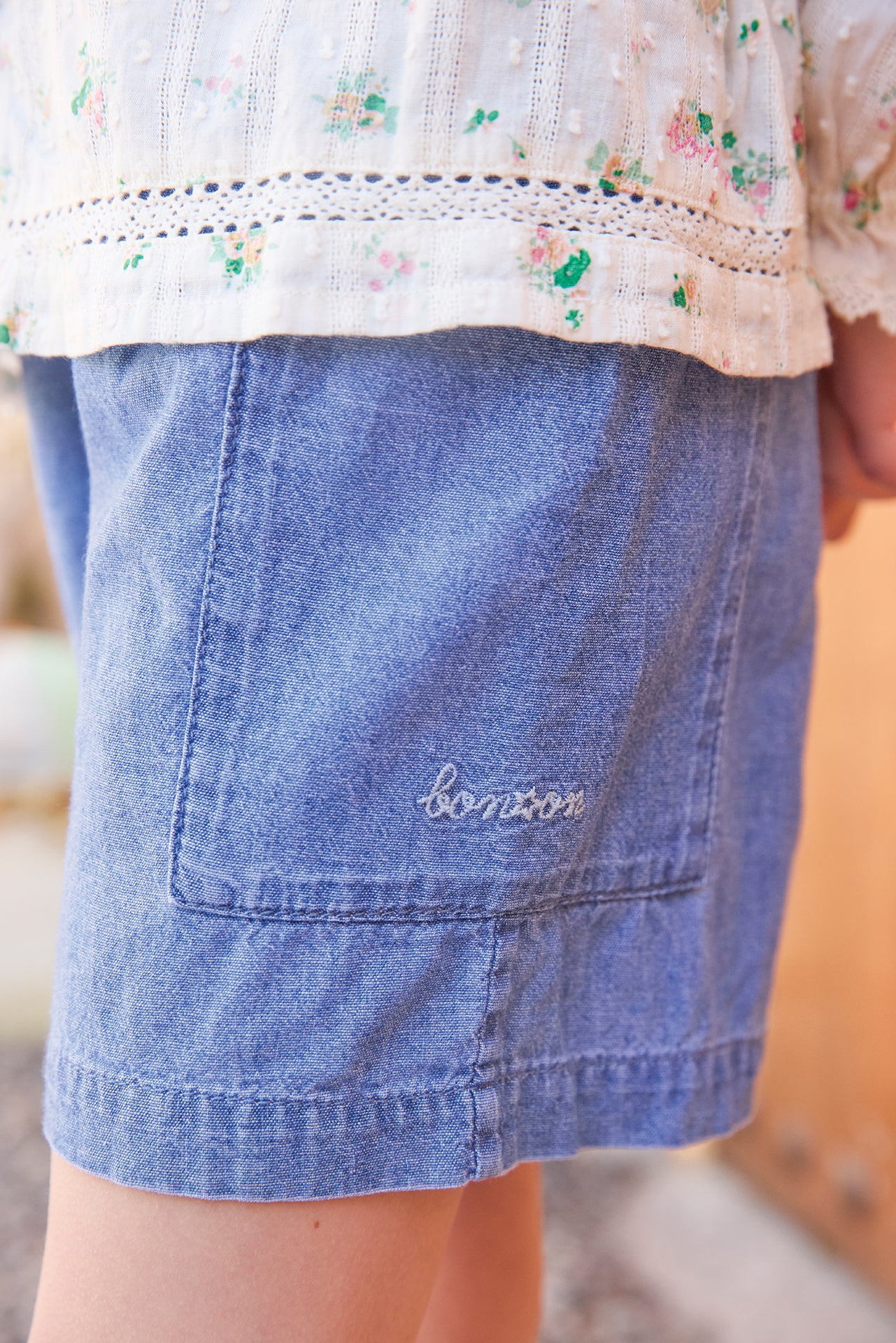 Short - Clovis Chambray