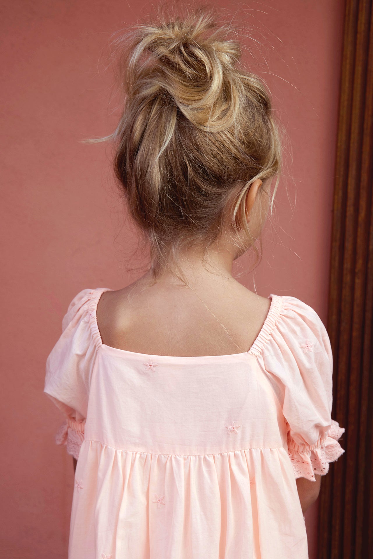 Robe - Georgette Rose Sunset