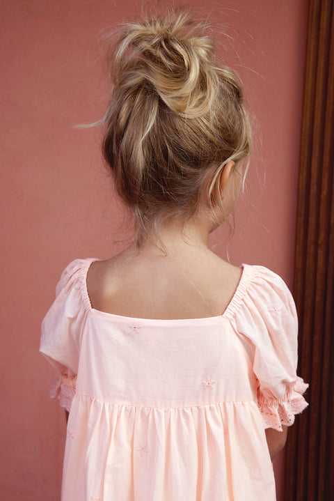Dress - Georgette Pink Sunset - Image principale