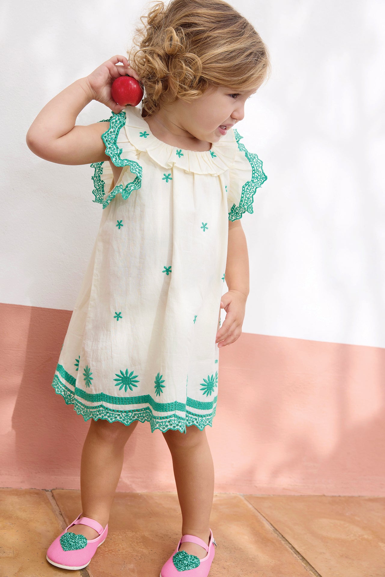 Robe - Anna Ecru Bonton