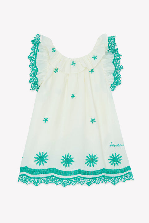 Dress - Anna Ecru Bonton - Image principale