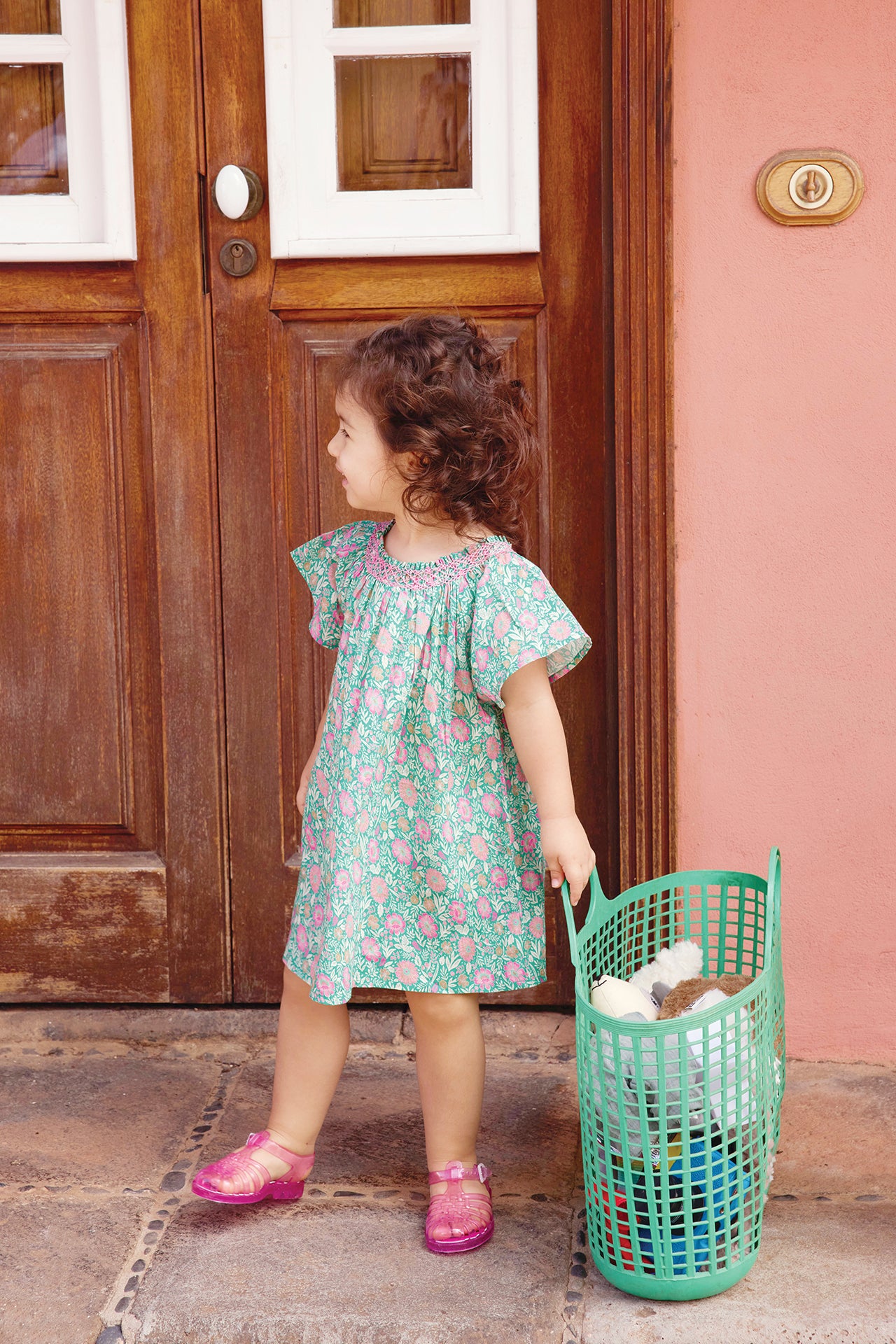 Sandales - Meduses Rose Paillette