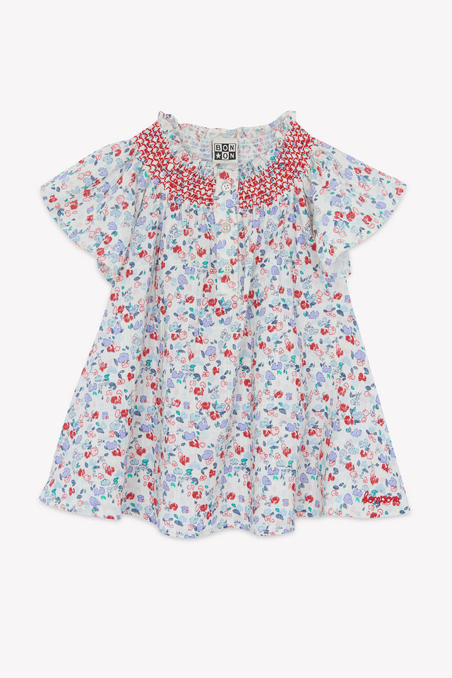 Robe - Noisette Fleurs Elise - Image principale