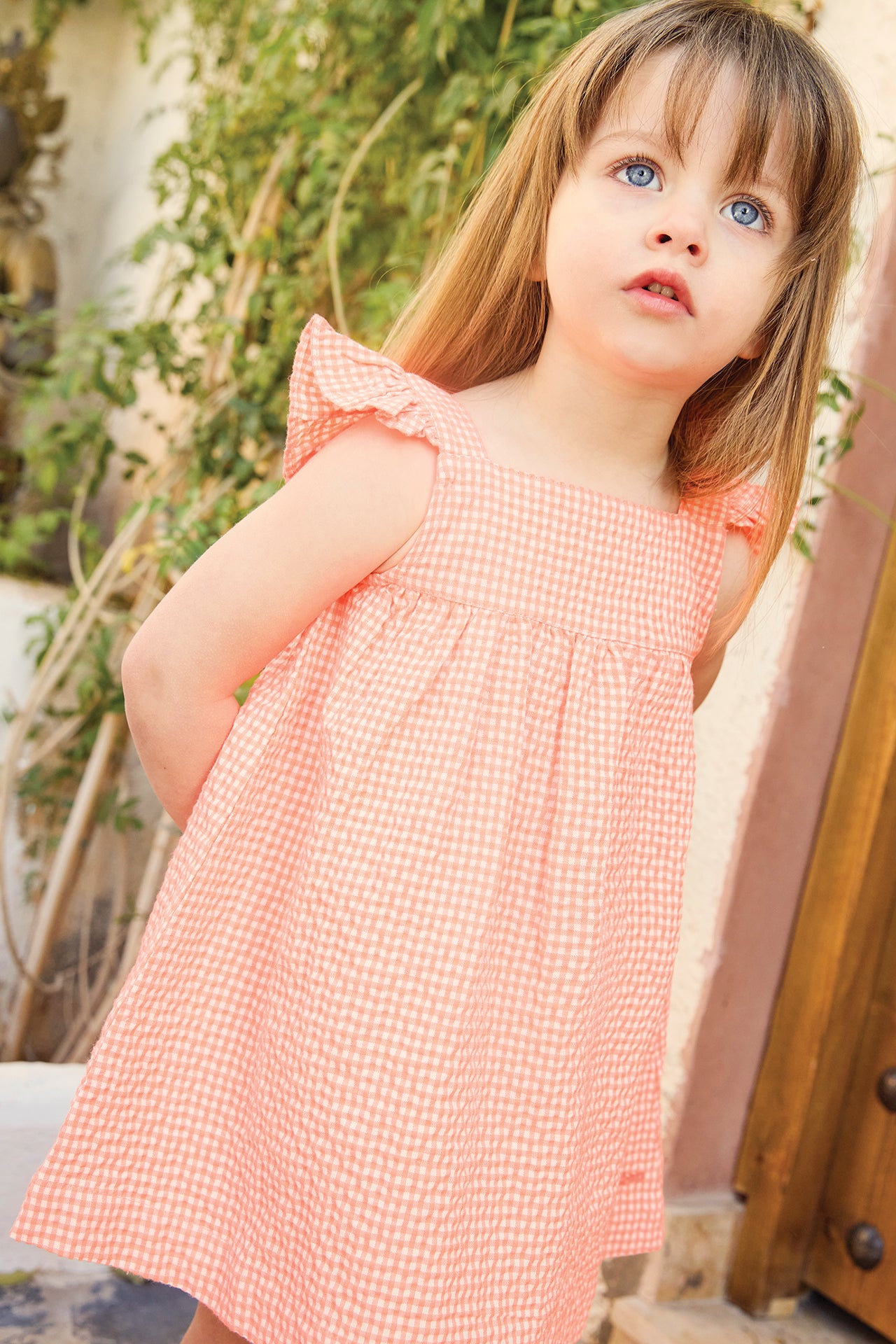 Dress - Nadine Check Fluo