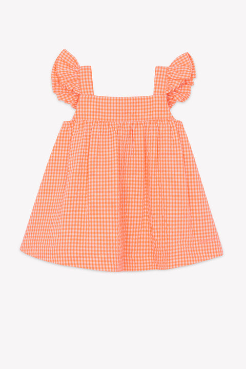 Dress - Nadine Check Fluo - Image principale