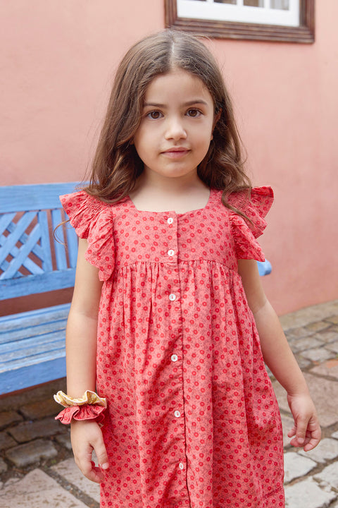 Dress -Nonna Foulfleur Red Catch Up - Image principale