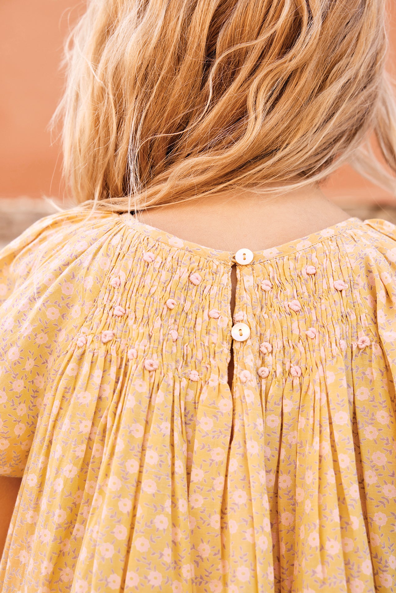 Robe - Nala Foulfleurs Jaune